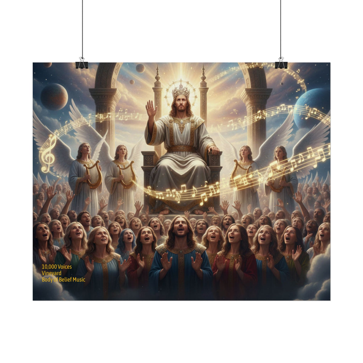 10,000 Angels Rolled Posters