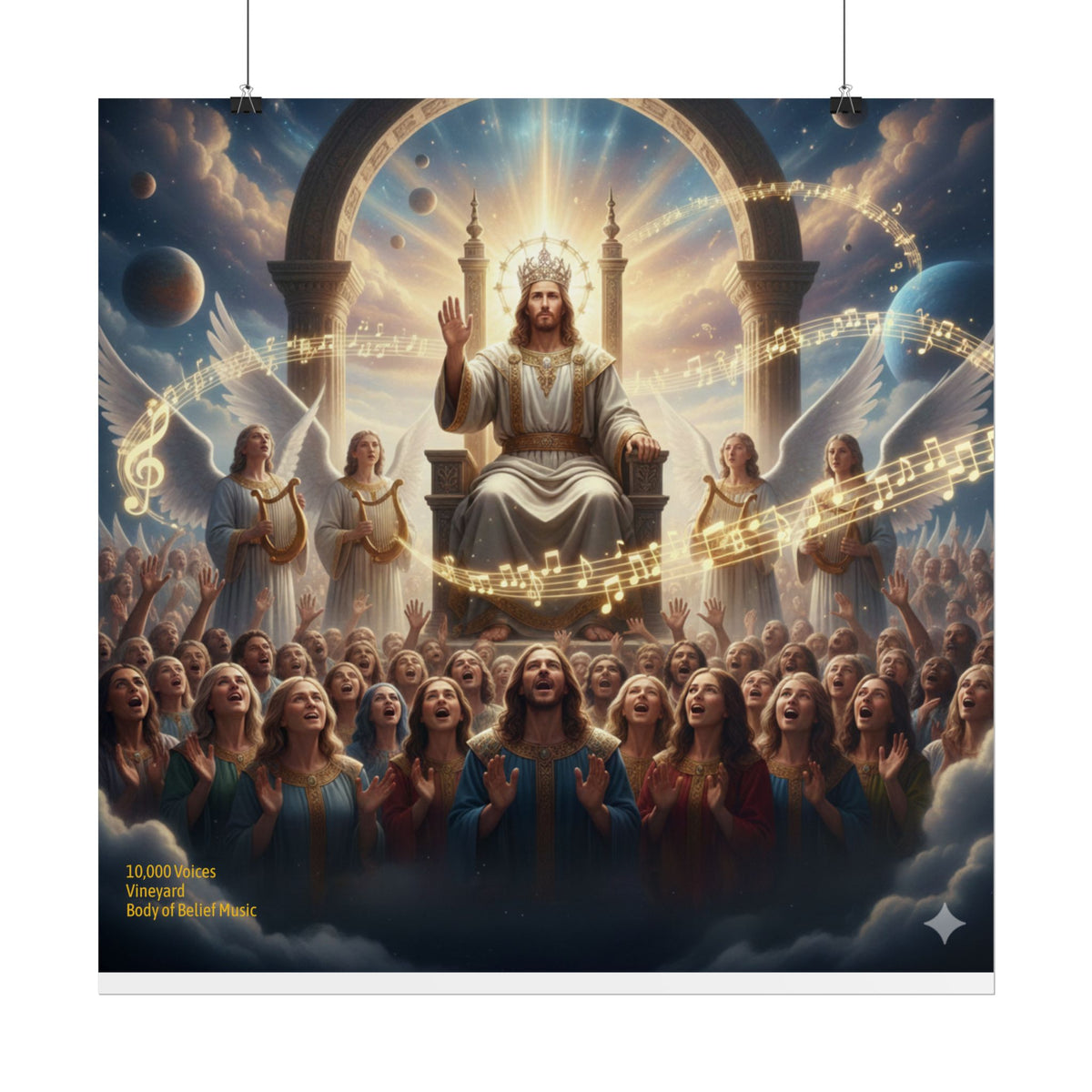 10,000 Angels Rolled Posters