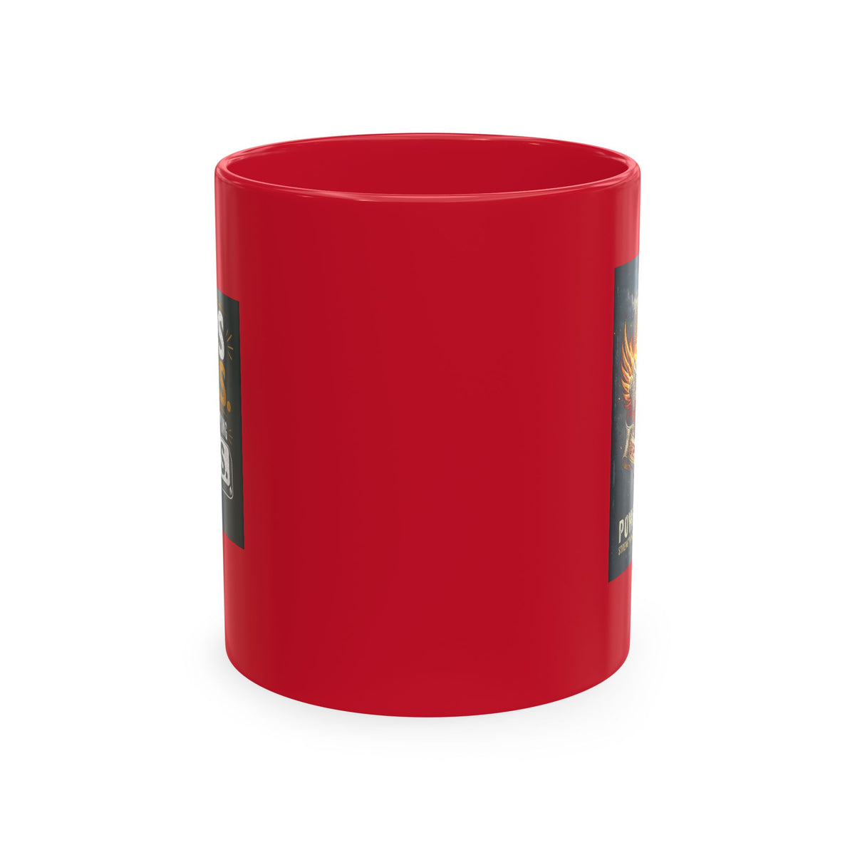 Jesus Saves Logo Ceramic Mug — Branded Coffee Cup