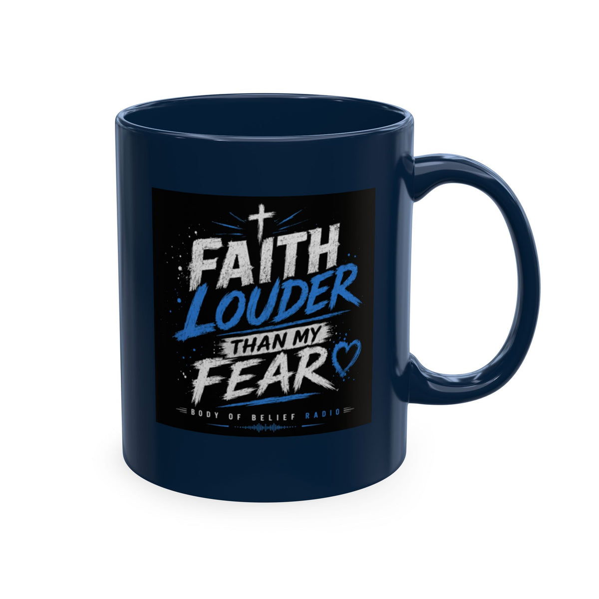 Powered By Coffee Traditional Ceramic Mug