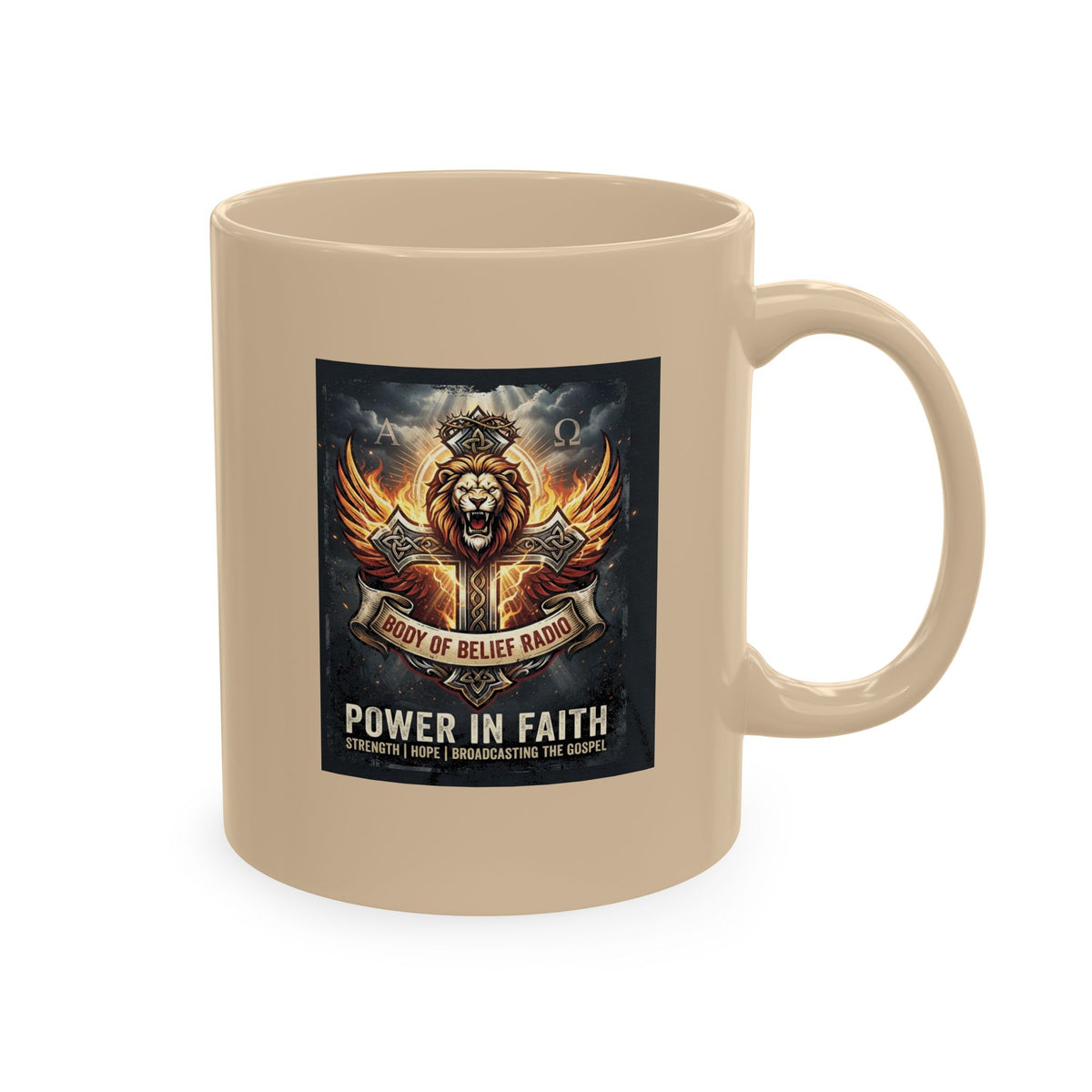 CGR Creative Logo Ceramic Mug — Branded Coffee Cup