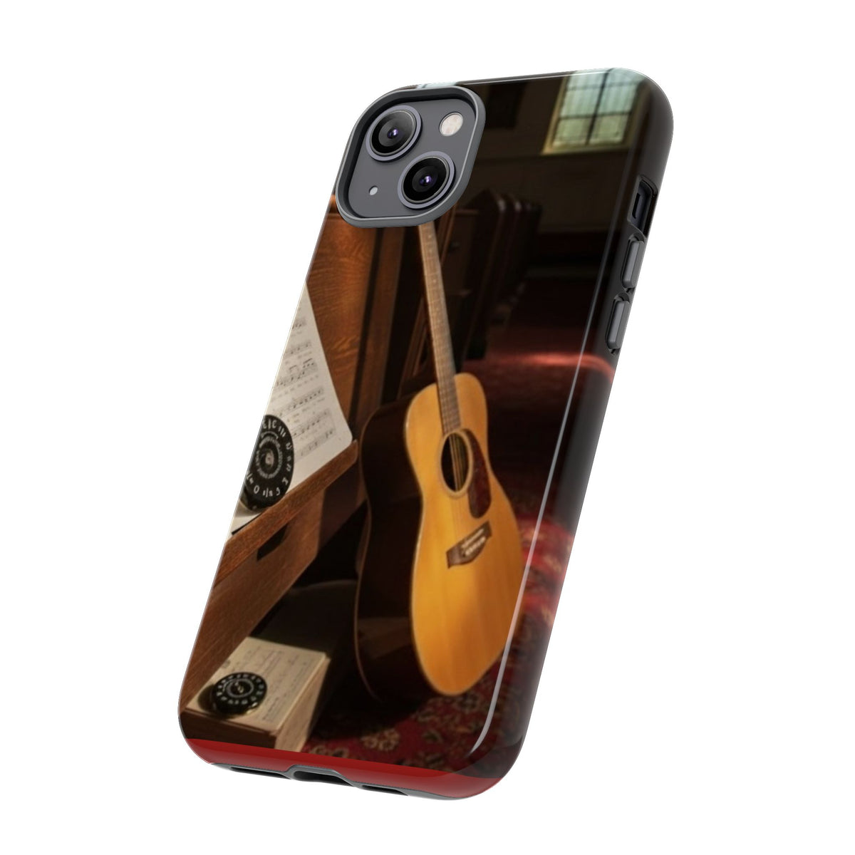 Guitar & Pitchpipe Phone Case — Protective iPhone Cover