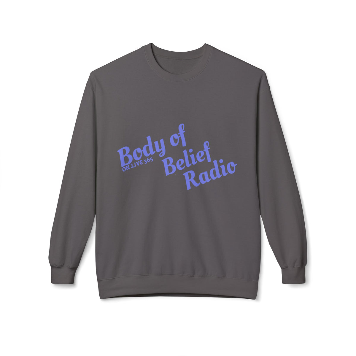 Body of Belief Radio Unisex Midweight Softstyle Fleece Crewneck Sweatshirt