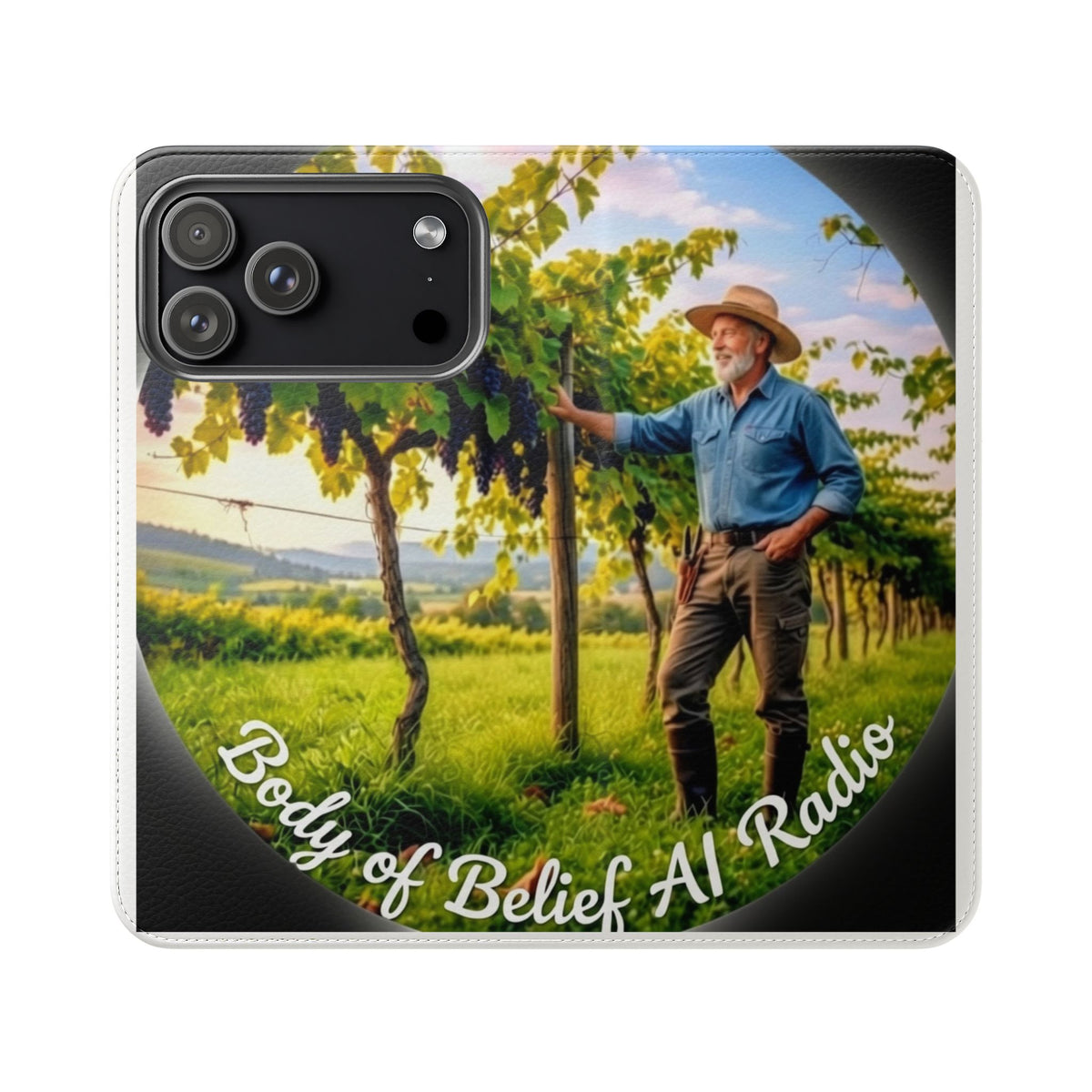 Body of Belief Radio Logo Flip Cases