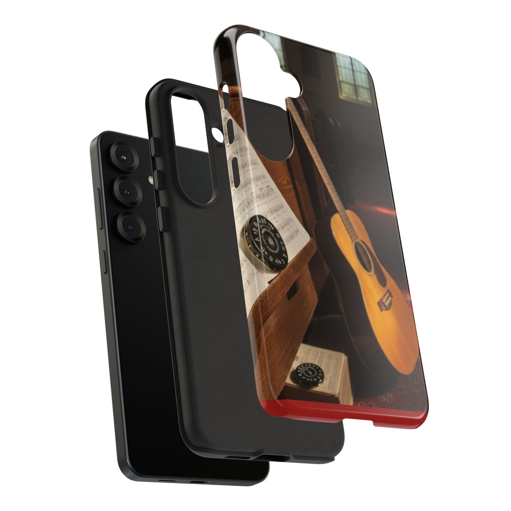 Guitar & Pitchpipe Phone Case — Protective iPhone Cover