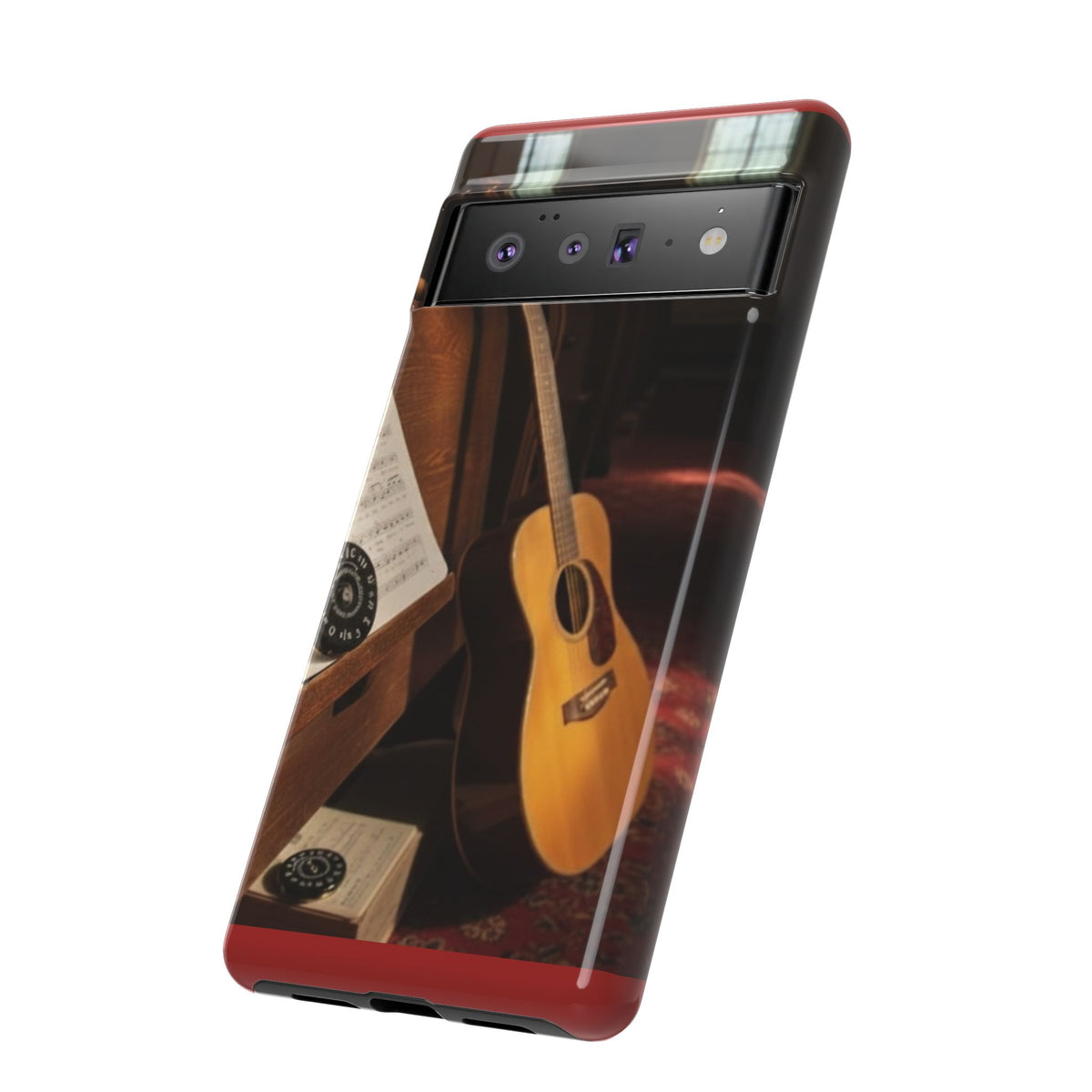 Guitar & Pitchpipe Phone Case — Protective iPhone Cover