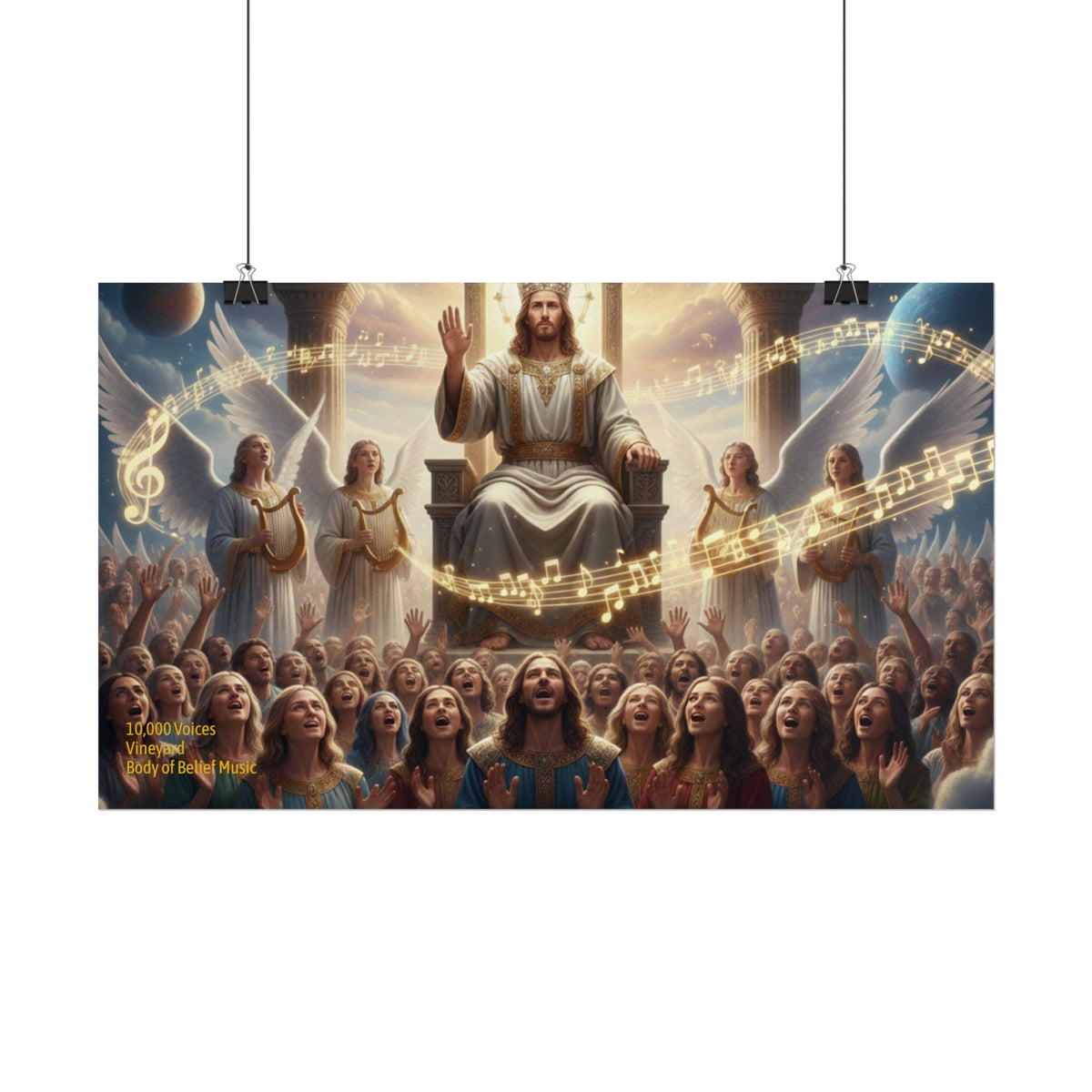 10,000 Angels Rolled Posters