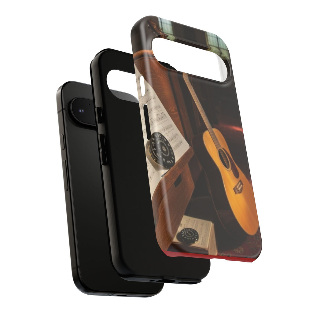 Guitar & Pitchpipe Phone Case — Protective iPhone Cover