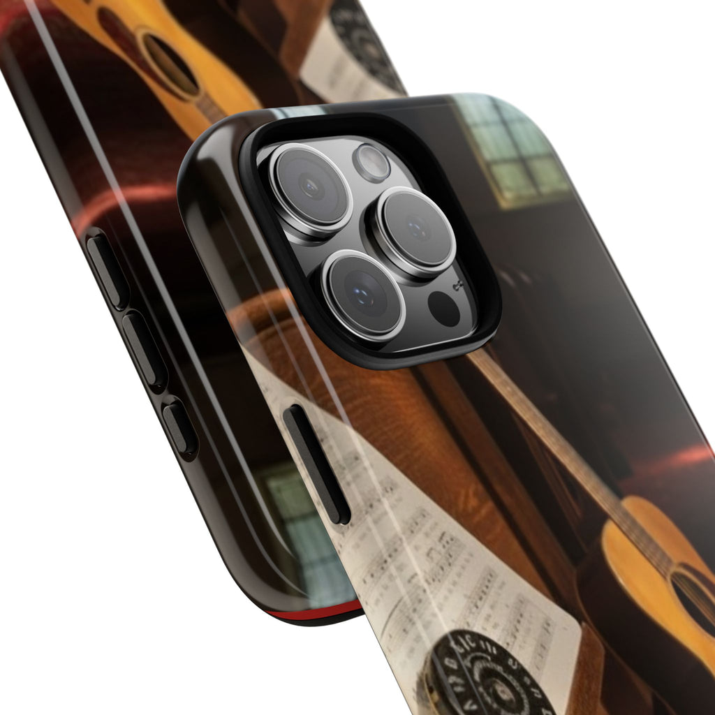 Guitar & Pitchpipe Phone Case — Protective iPhone Cover