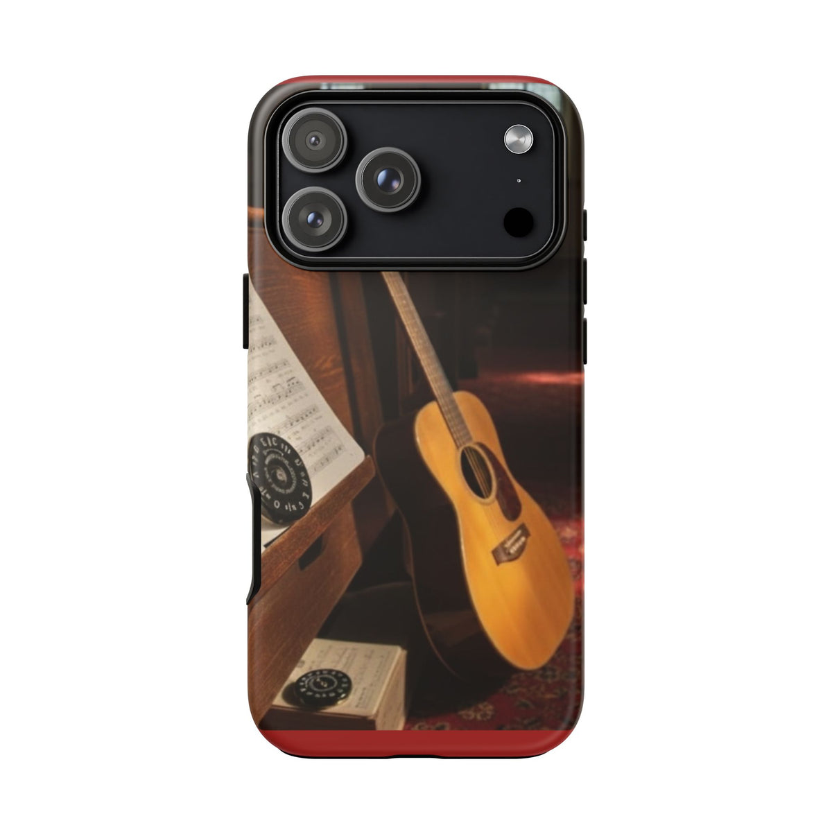Guitar & Pitchpipe Phone Case — Protective iPhone Cover
