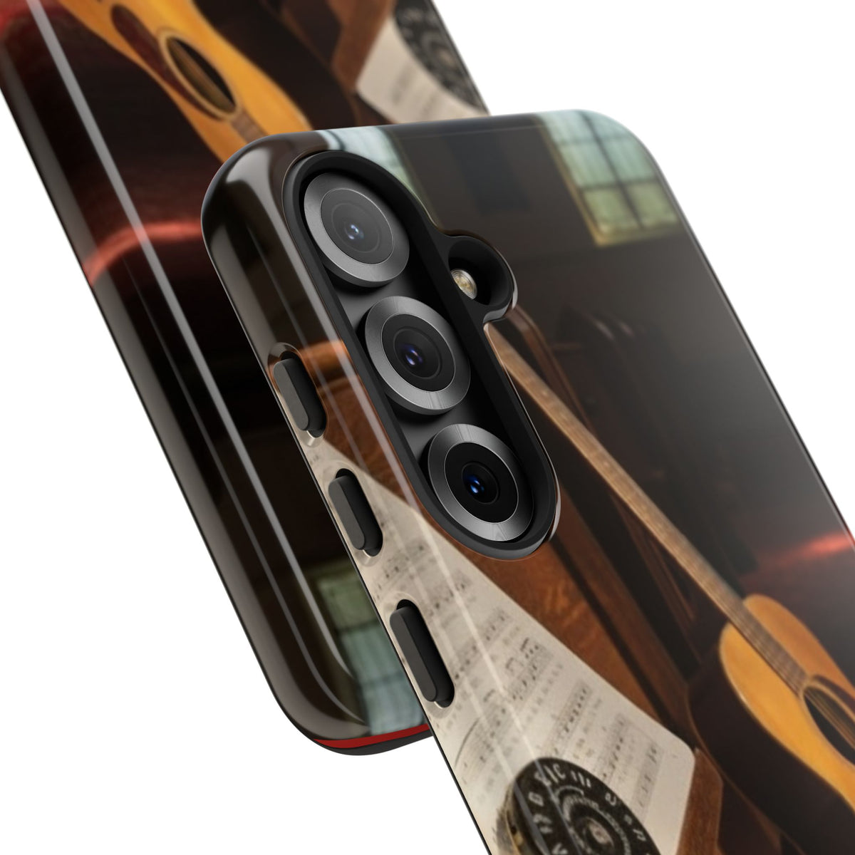 Guitar & Pitchpipe Phone Case — Protective iPhone Cover