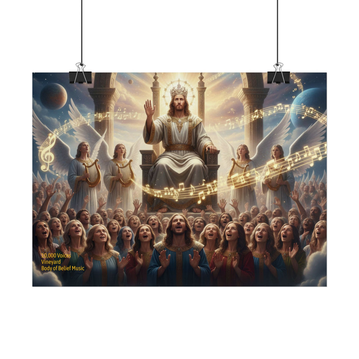 10,000 Angels Rolled Posters