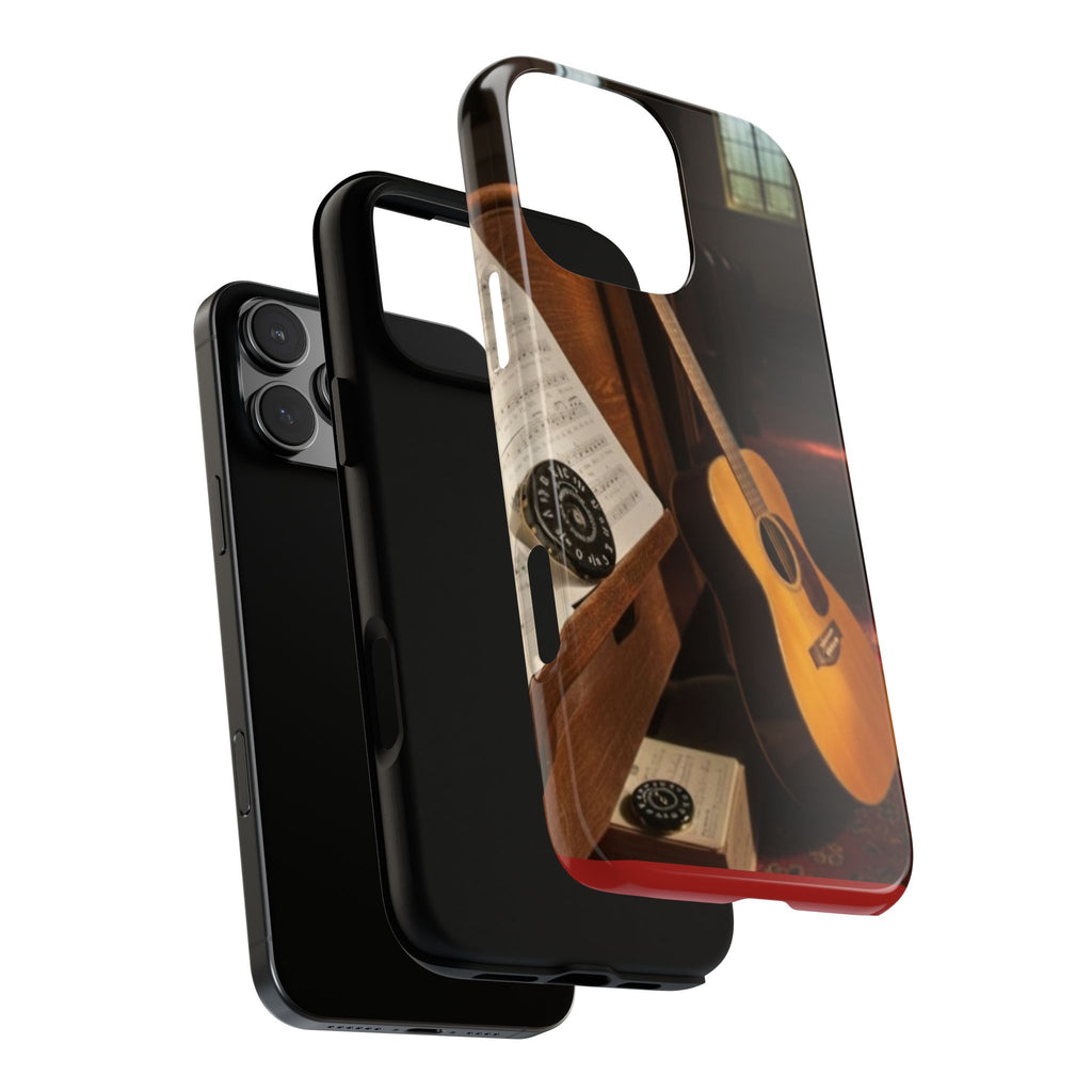 Guitar & Pitchpipe Phone Case — Protective iPhone Cover