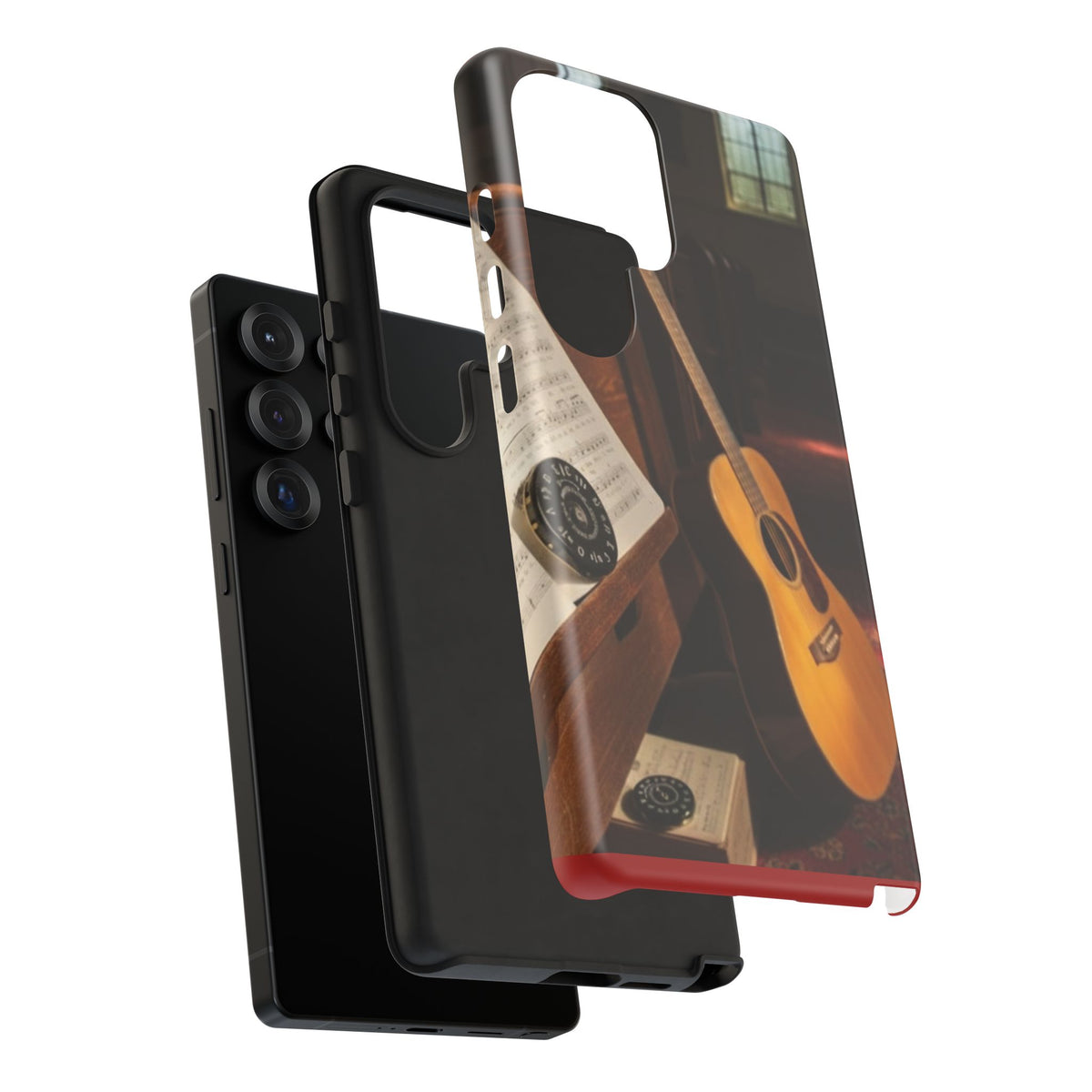 Guitar & Pitchpipe Phone Case — Protective iPhone Cover