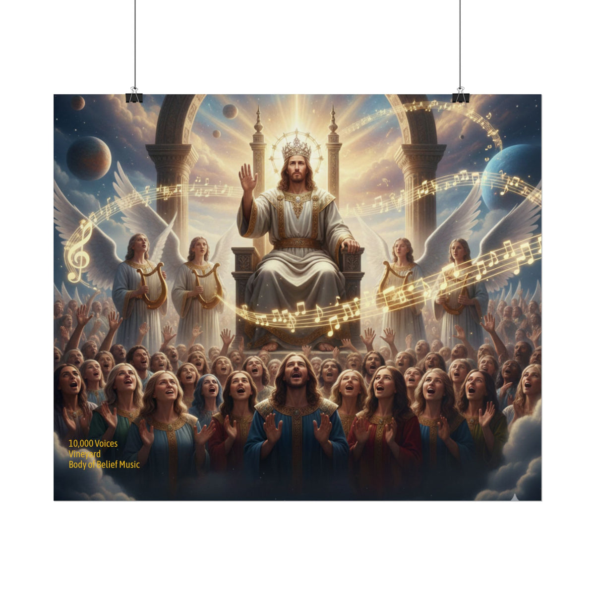 10,000 Angels Rolled Posters