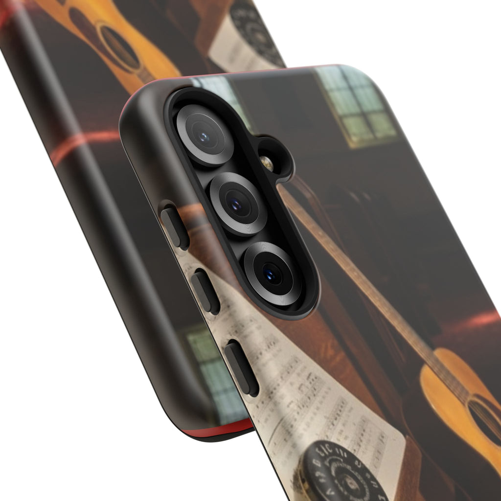 Guitar & Pitchpipe Phone Case — Protective iPhone Cover