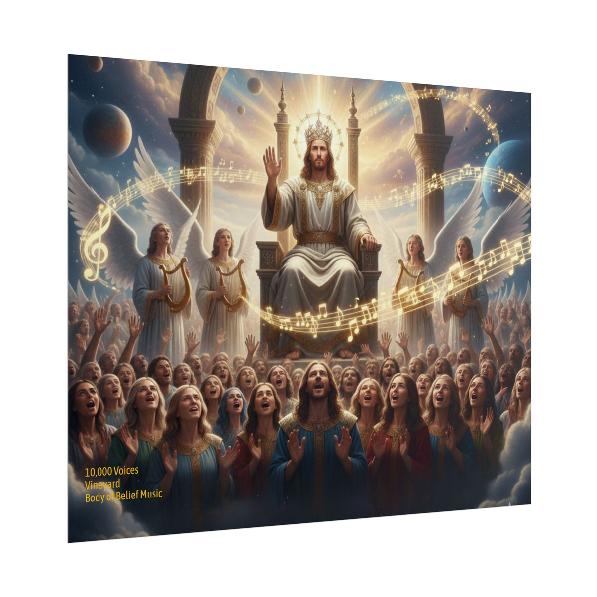10,000 Angels Rolled Posters
