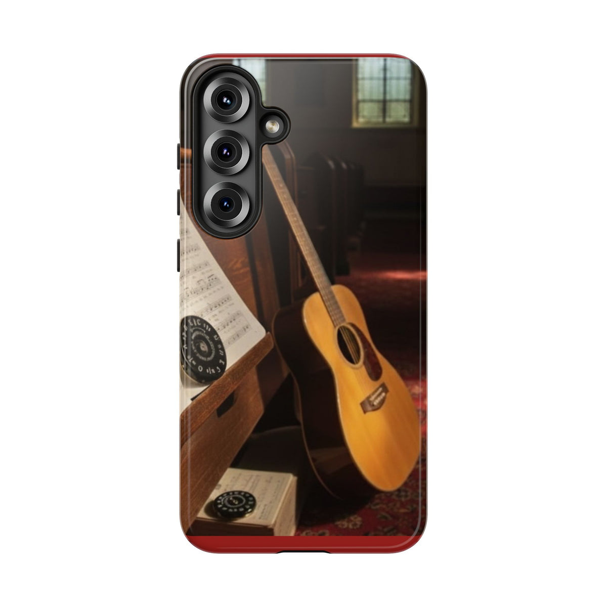 Guitar & Pitchpipe Phone Case — Protective iPhone Cover