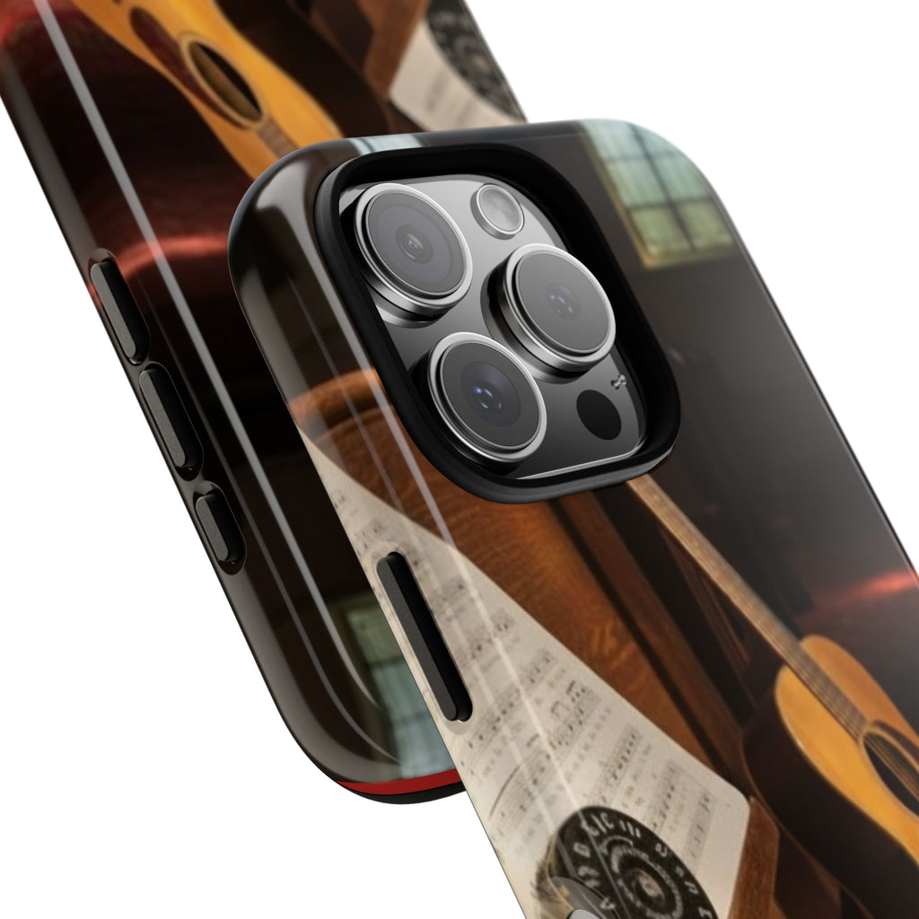 Guitar & Pitchpipe Phone Case — Protective iPhone Cover