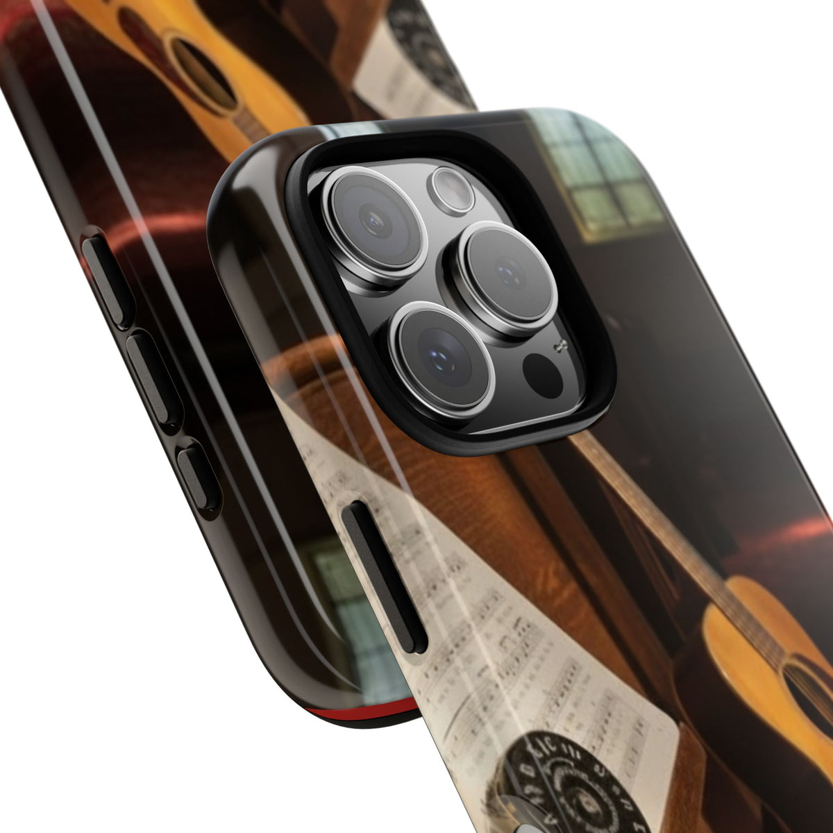 Guitar & Pitchpipe Phone Case — Protective iPhone Cover