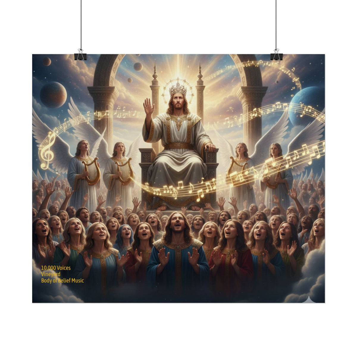 10,000 Angels Rolled Posters