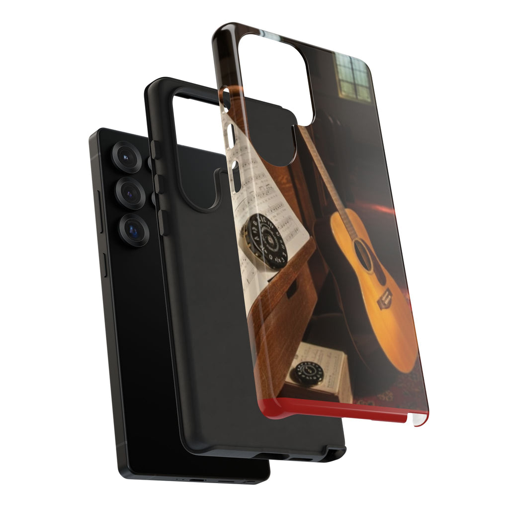 Guitar & Pitchpipe Phone Case — Protective iPhone Cover