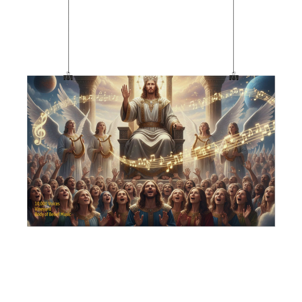 10,000 Angels Rolled Posters