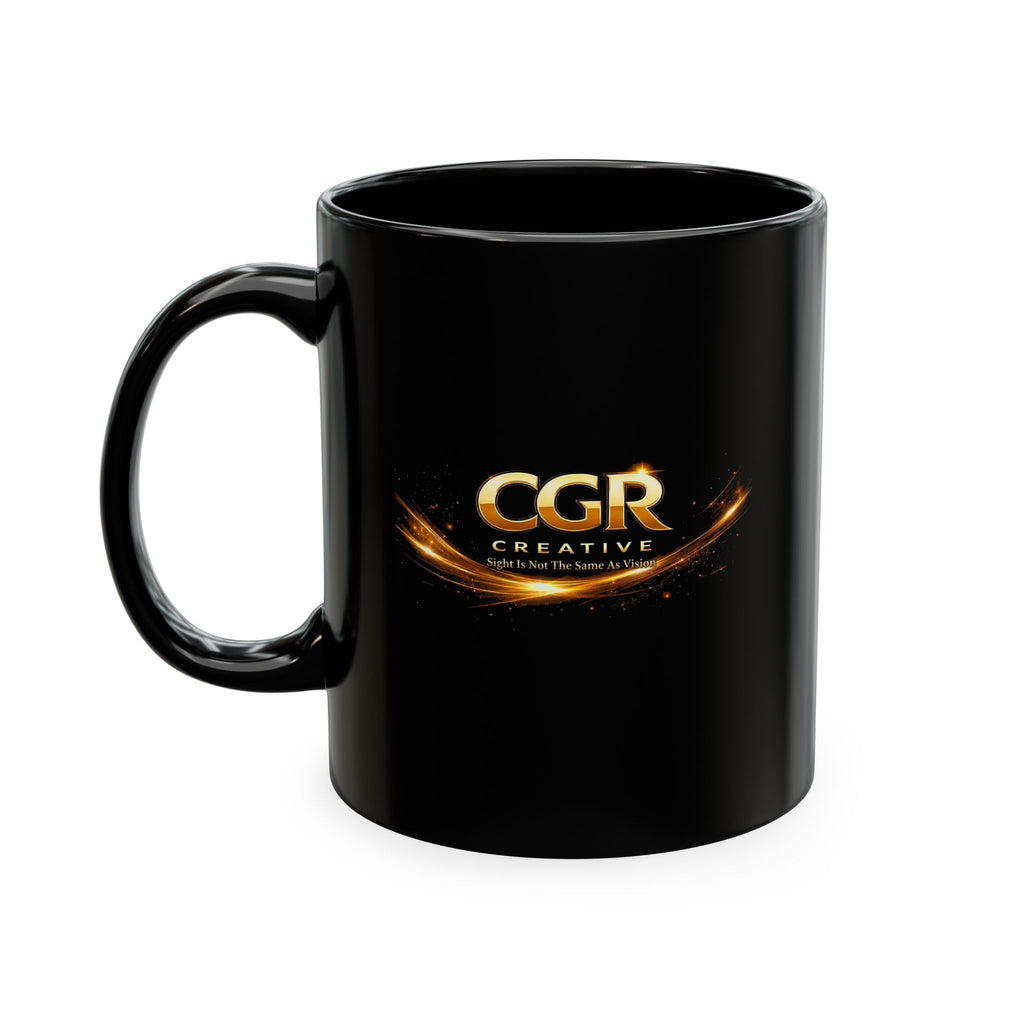 CGR Creative Logo Ceramic Mug — Branded Coffee Cup