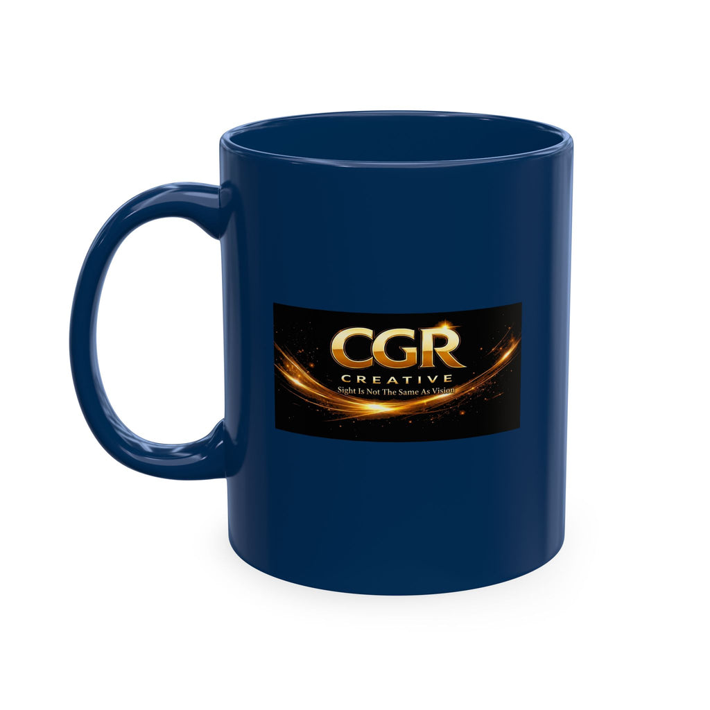 CGR Creative Logo Ceramic Mug — Branded Coffee Cup