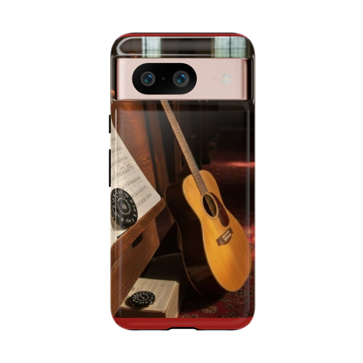 Guitar & Pitchpipe Phone Case — Protective iPhone Cover