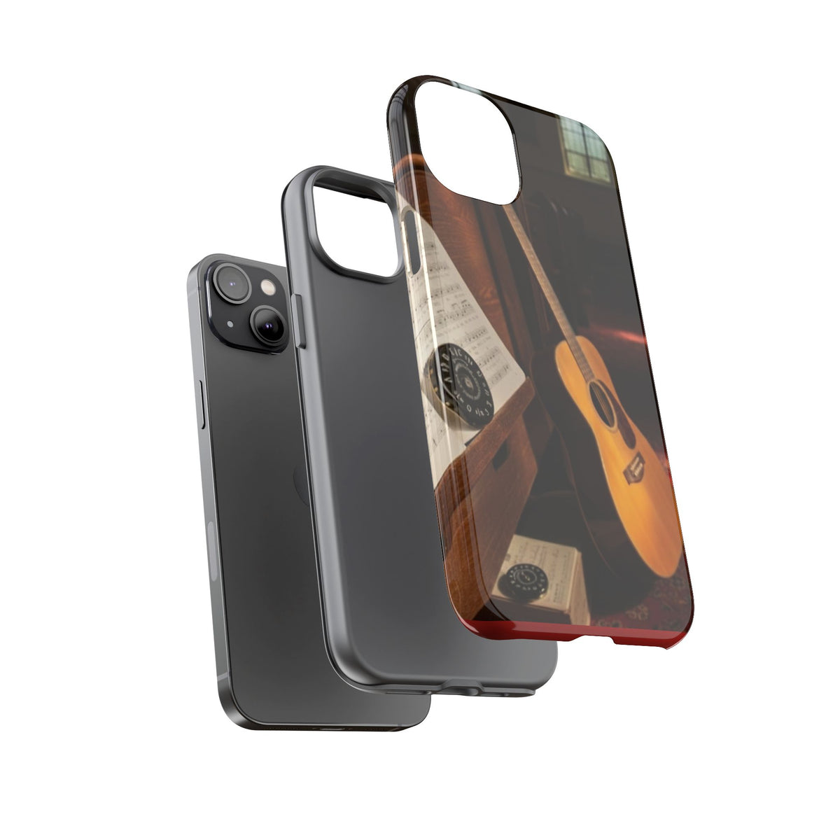 Guitar & Pitchpipe Phone Case — Protective iPhone Cover