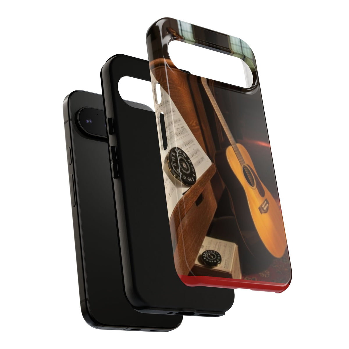 Guitar & Pitchpipe Phone Case — Protective iPhone Cover