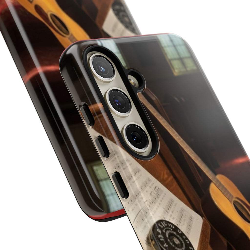 Guitar & Pitchpipe Phone Case — Protective iPhone Cover