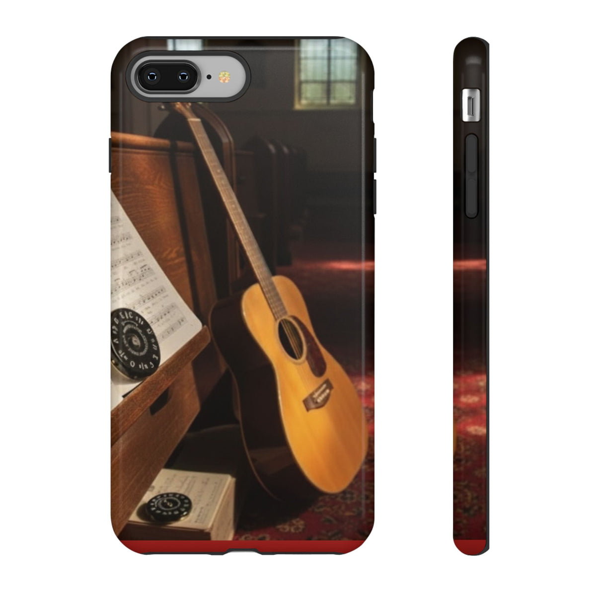 Guitar & Pitchpipe Phone Case — Protective iPhone Cover