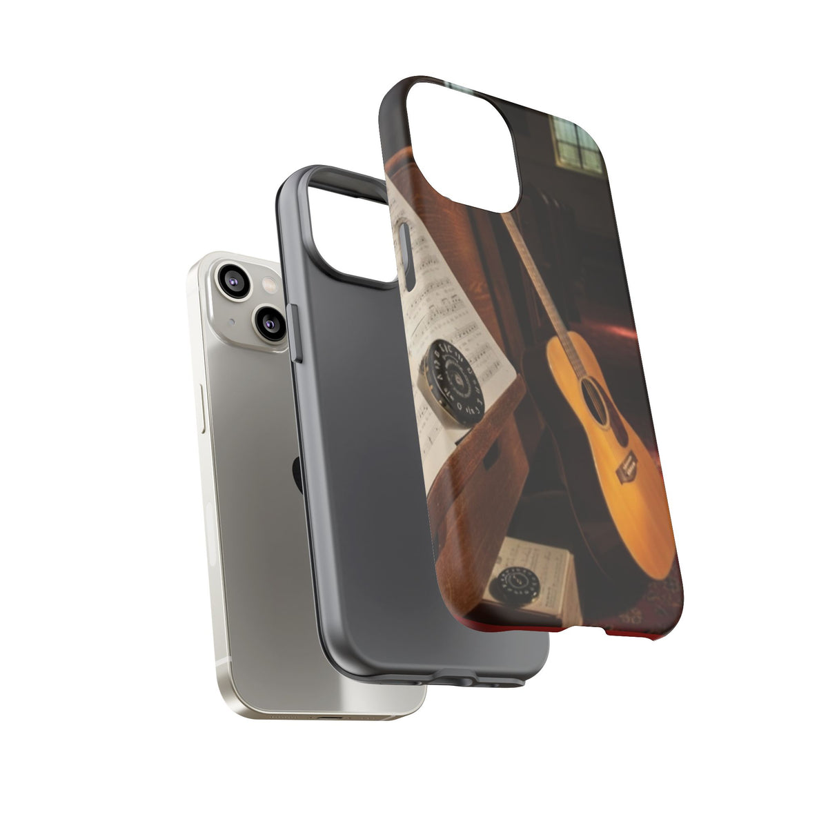 Guitar & Pitchpipe Phone Case — Protective iPhone Cover