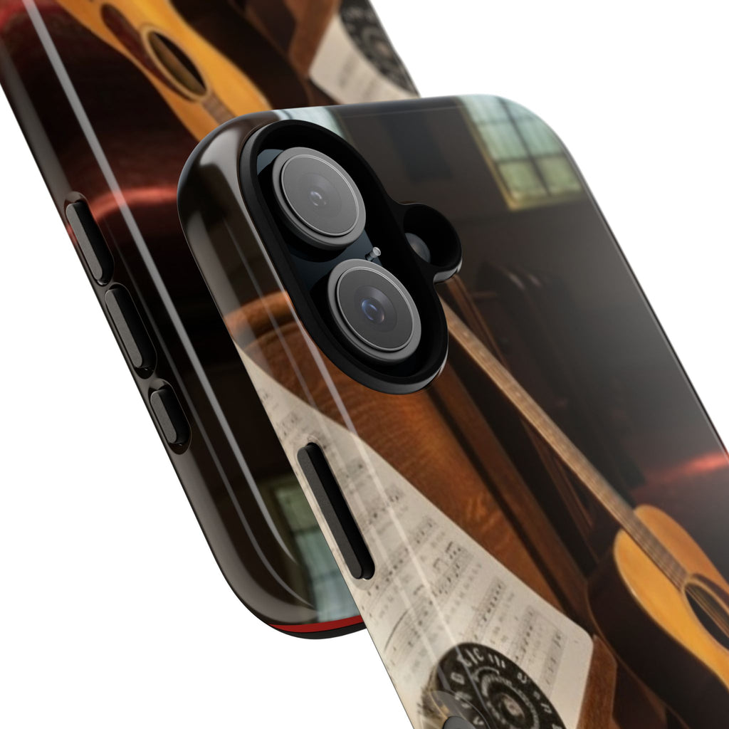 Guitar & Pitchpipe Phone Case — Protective iPhone Cover