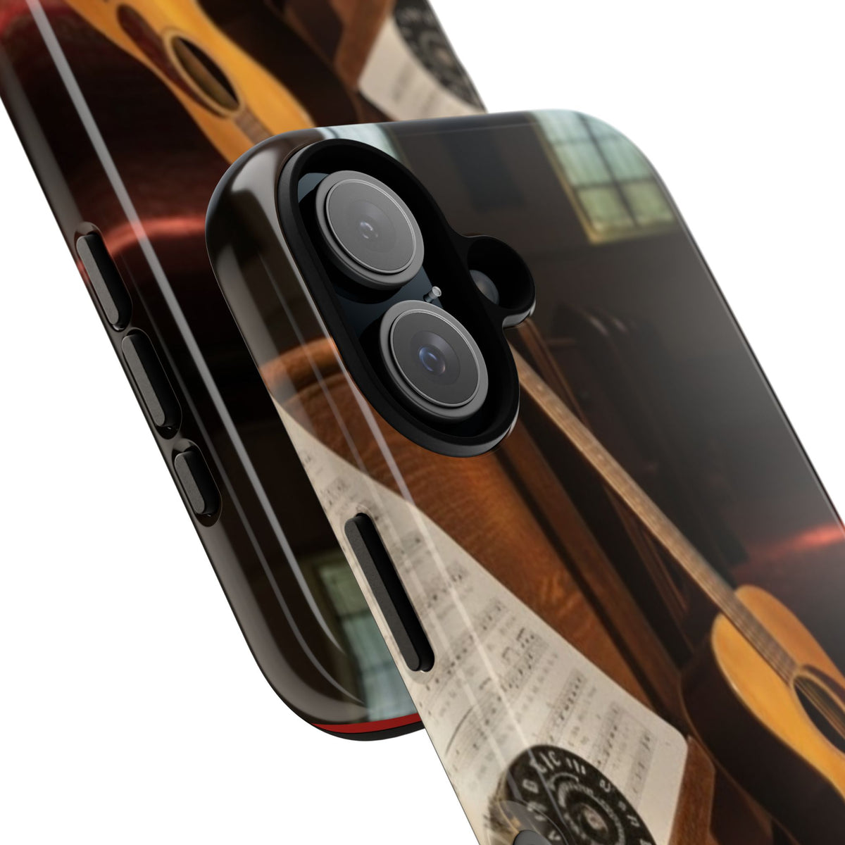 Guitar & Pitchpipe Phone Case — Protective iPhone Cover