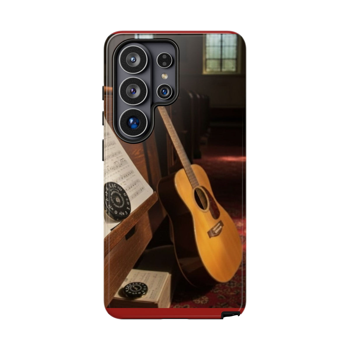 Guitar & Pitchpipe Phone Case — Protective iPhone Cover