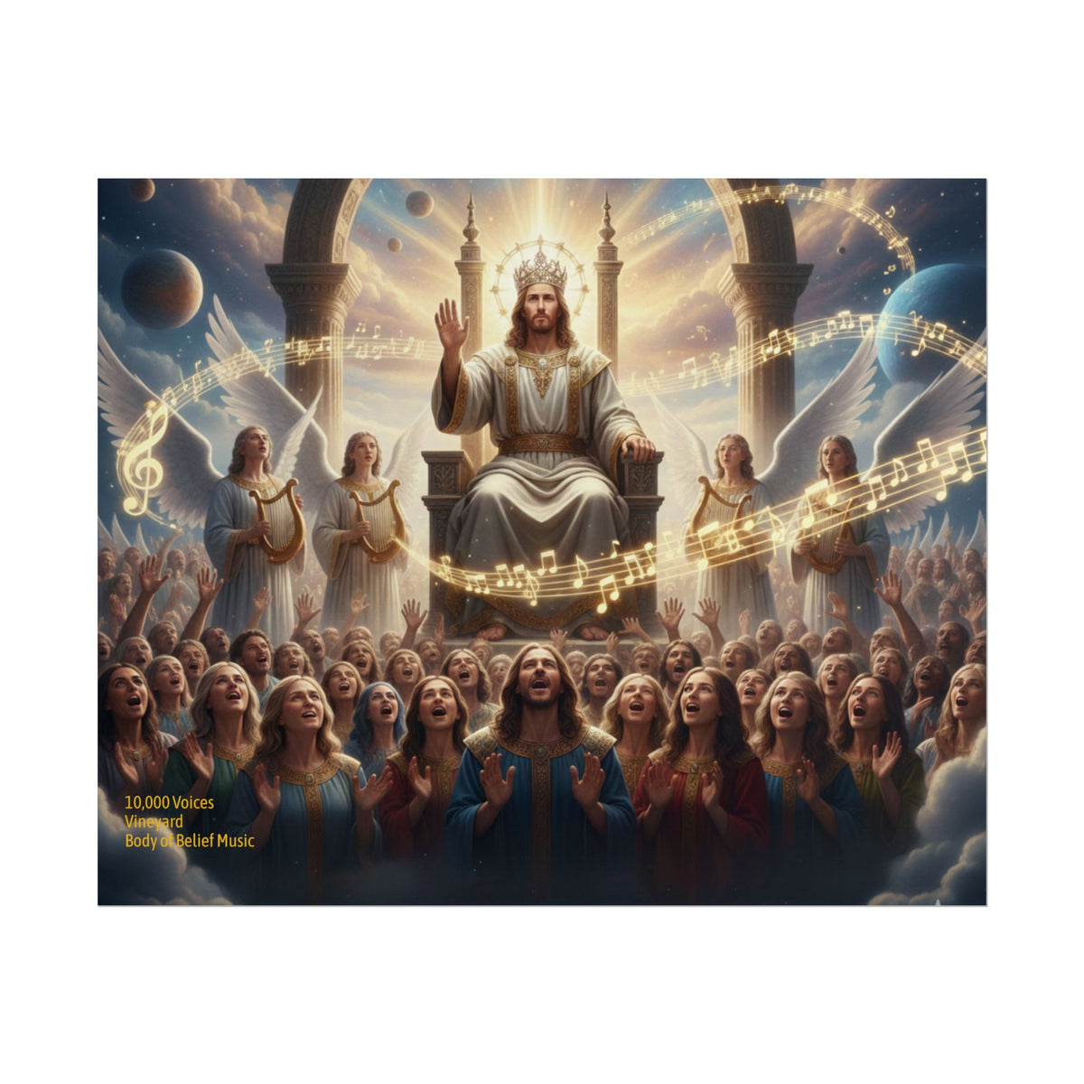 10,000 Angels Rolled Posters