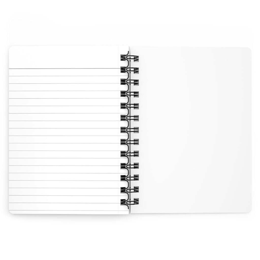 Power in Faith Spiral Journal — "Body of Belief Radio" Lion Cross Notebook