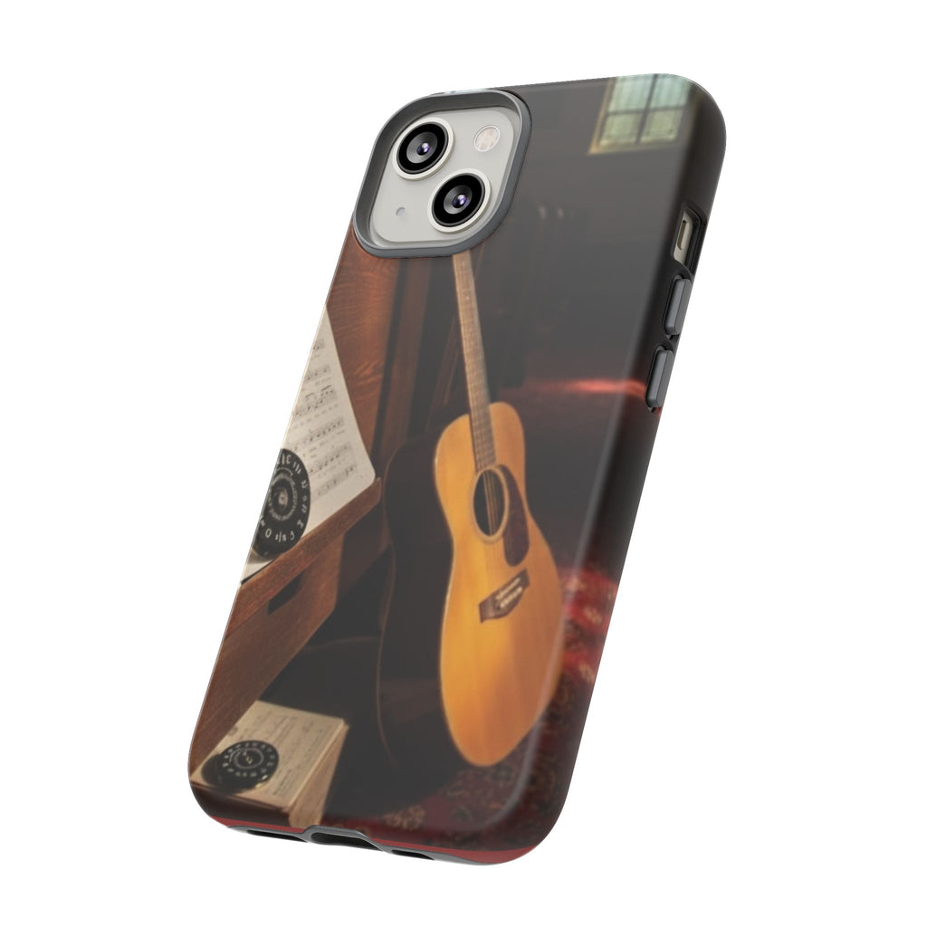 Guitar & Pitchpipe Phone Case — Protective iPhone Cover