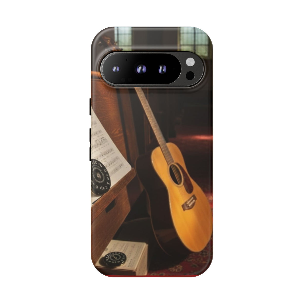 Guitar & Pitchpipe Phone Case — Protective iPhone Cover