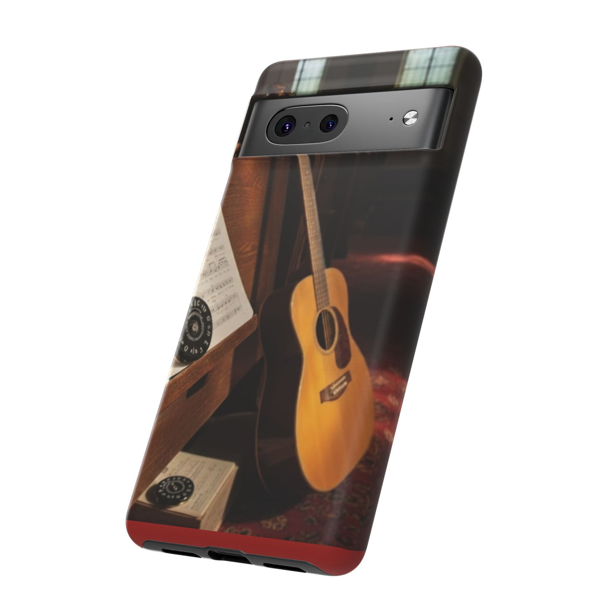 Guitar & Pitchpipe Phone Case — Protective iPhone Cover