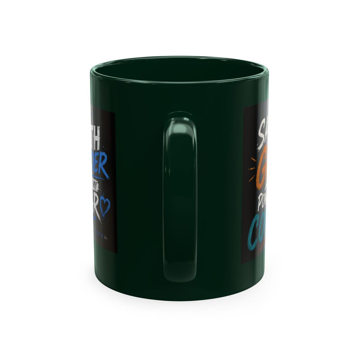 Powered By Coffee Traditional Ceramic Mug
