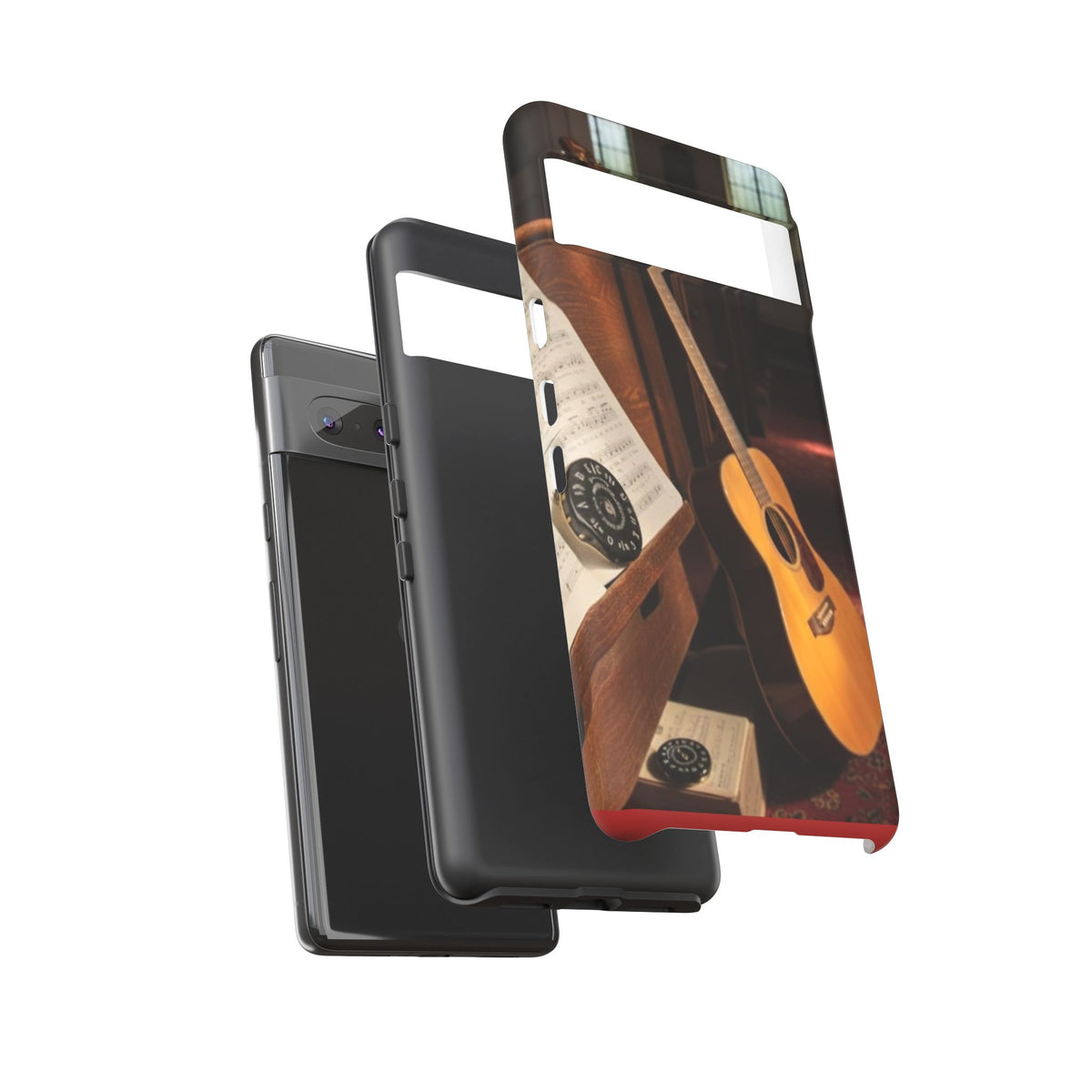 Guitar & Pitchpipe Phone Case — Protective iPhone Cover