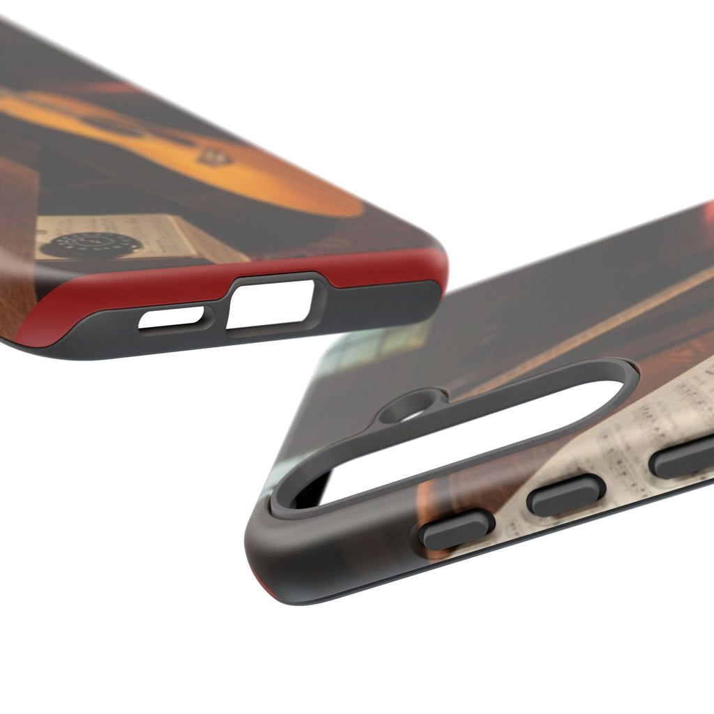Guitar & Pitchpipe Phone Case — Protective iPhone Cover
