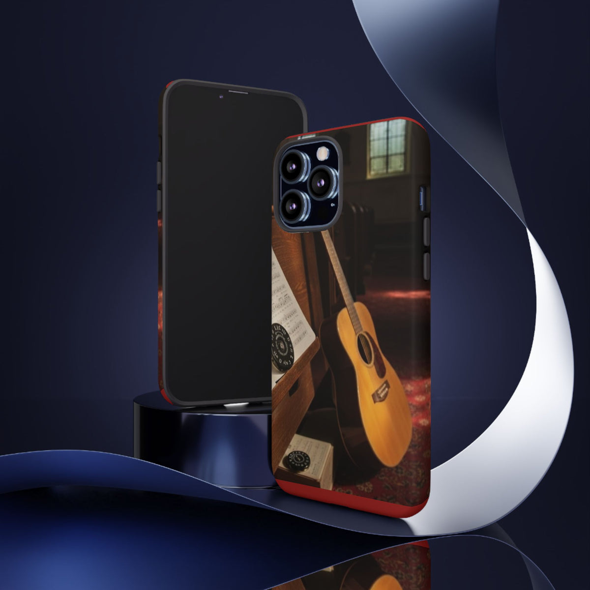 Guitar & Pitchpipe Phone Case — Protective iPhone Cover