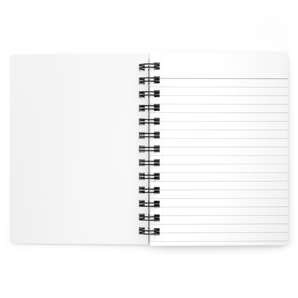 Power in Faith Spiral Journal — "Body of Belief Radio" Lion Cross Notebook