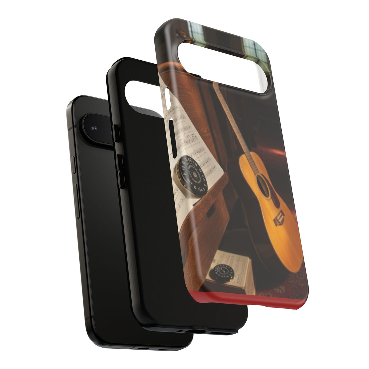 Guitar & Pitchpipe Phone Case — Protective iPhone Cover