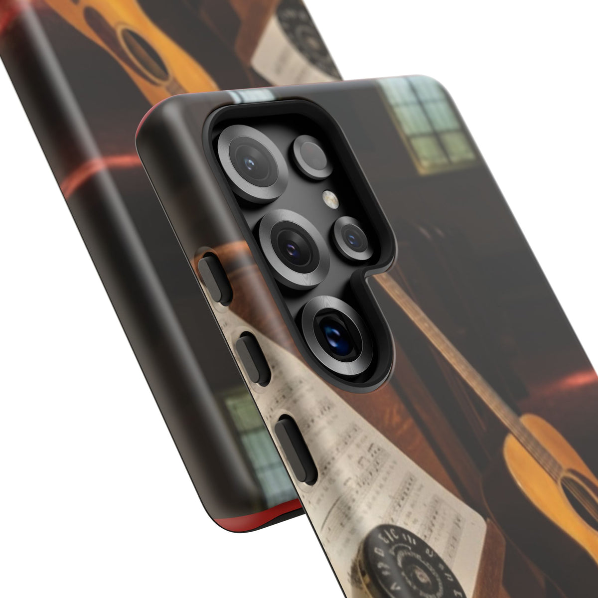Guitar & Pitchpipe Phone Case — Protective iPhone Cover